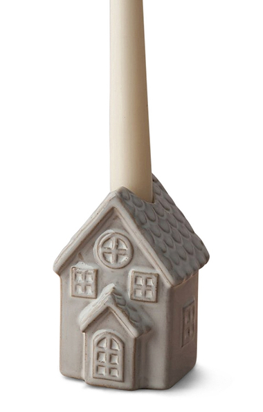 10.5cm Natural House Candle Holder
