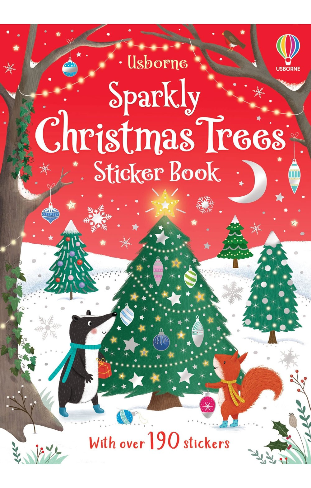 Sparkly Christmas Trees Sticker Book