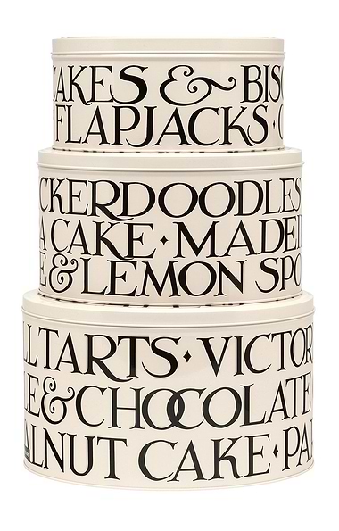 Emma Bridgewater Set of Three Round Cake Tins