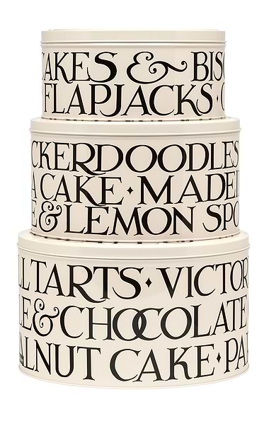 Emma Bridgewater Set of Three Round Cake Tins