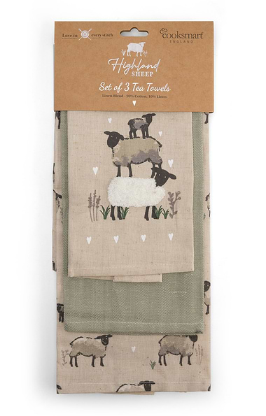 Three Pack Tea Towel