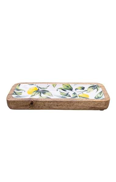 Rectangular Painted Dish
