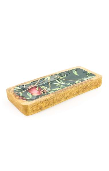 Rectangular Painted Dish