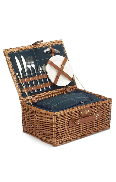 Two Person Tweed Hamper
