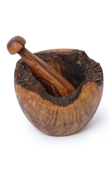 Natural Mortar and Pestle