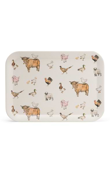 Farm Animal Large Tray