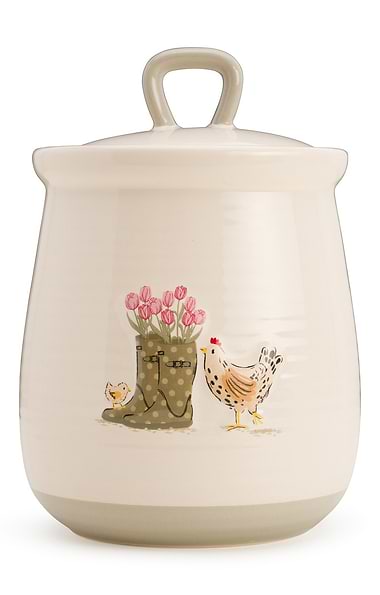 Stoneware Canister