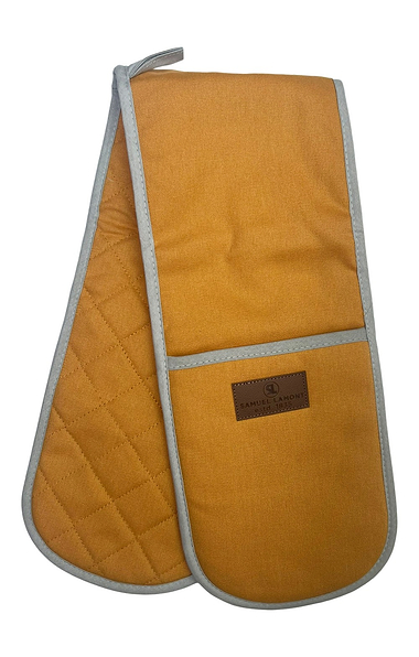 Canvas Kitchen Double Oven Glove