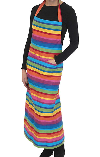 Striped Apron