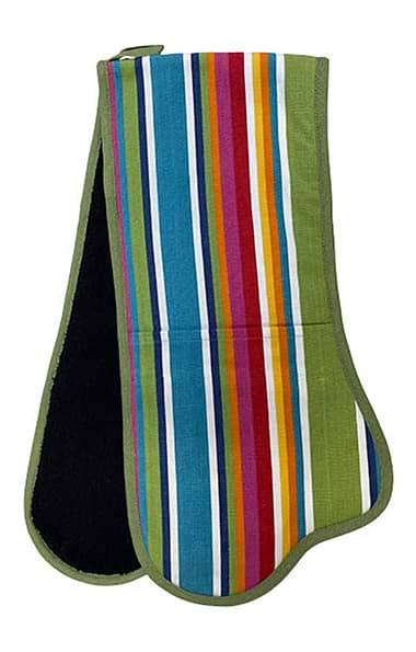 Striped Oven Gloves