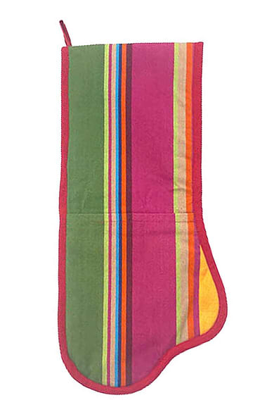 Striped Oven Gloves