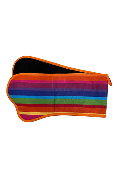Striped Oven Gloves