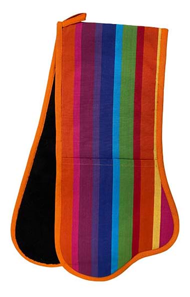 Striped Oven Gloves