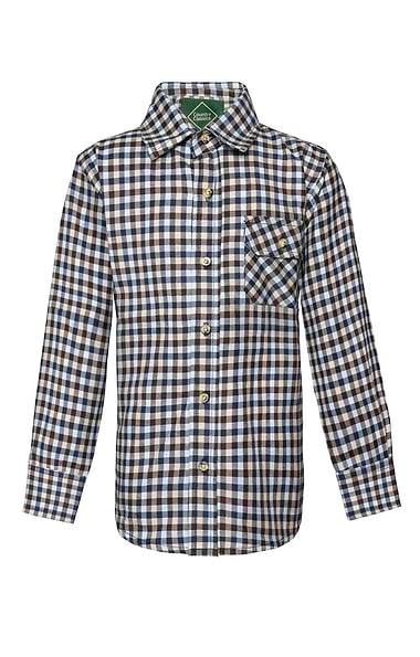 Boys Balmoral Brown Classic Shirt