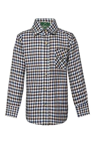Boys Balmoral Brown Classic Shirt