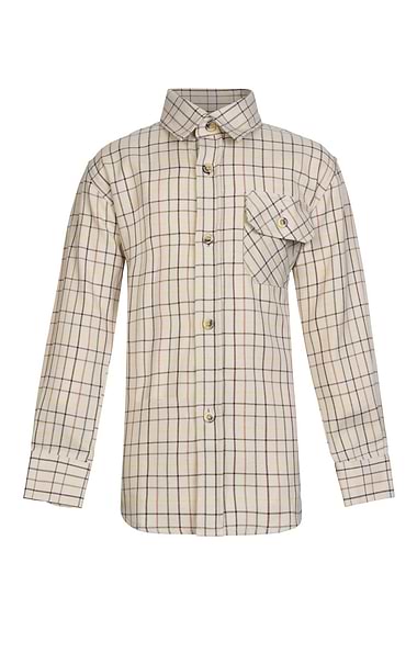 Boys Balmoral Brown Classic Shirt