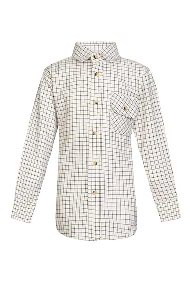 Boys Balmoral Brown Classic Shirt