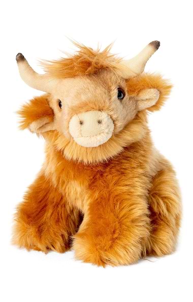 Small Highland Cow Soft Toy