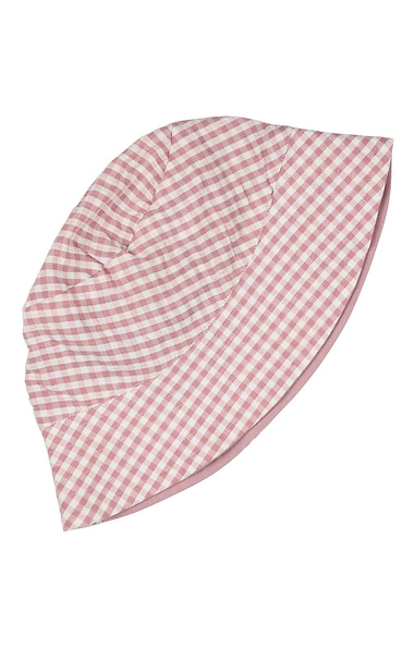 Baby and Child Reversible Check Hat