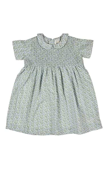Baby And Child Smock Peter Pan Collar Dress