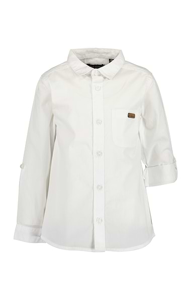 Boy's Elbow Tab Cotton Shirt