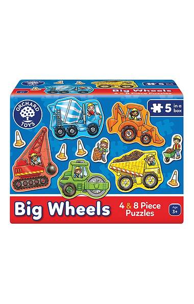 5-In-A-Box Jigsaw Puzzles for Toddlers