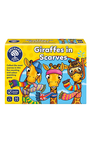 Giraffes in Scarves Card Game