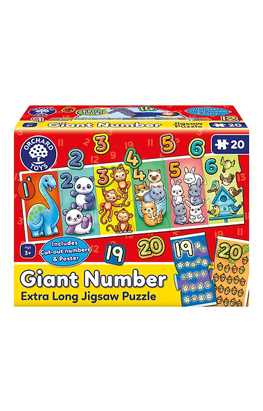 Giant Number Jigsaw Puzzle