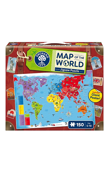 Children’s Map of the World Game