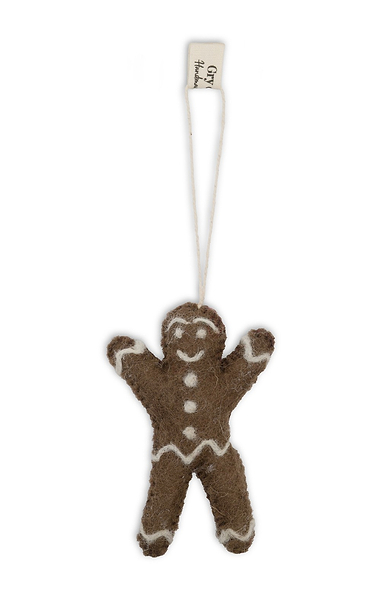 Felt Gingerbread Decoration