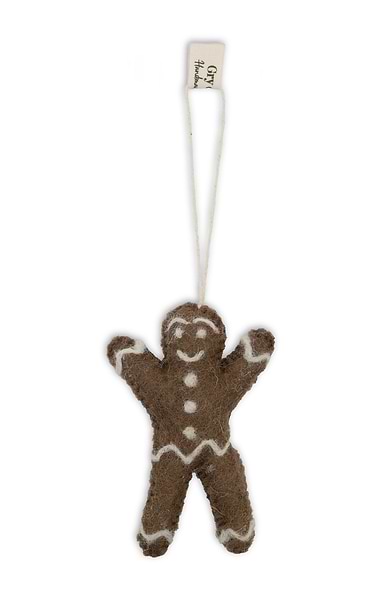 Felt Gingerbread Decoration