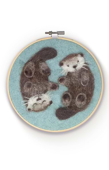 Needle Felting Kit with Wool