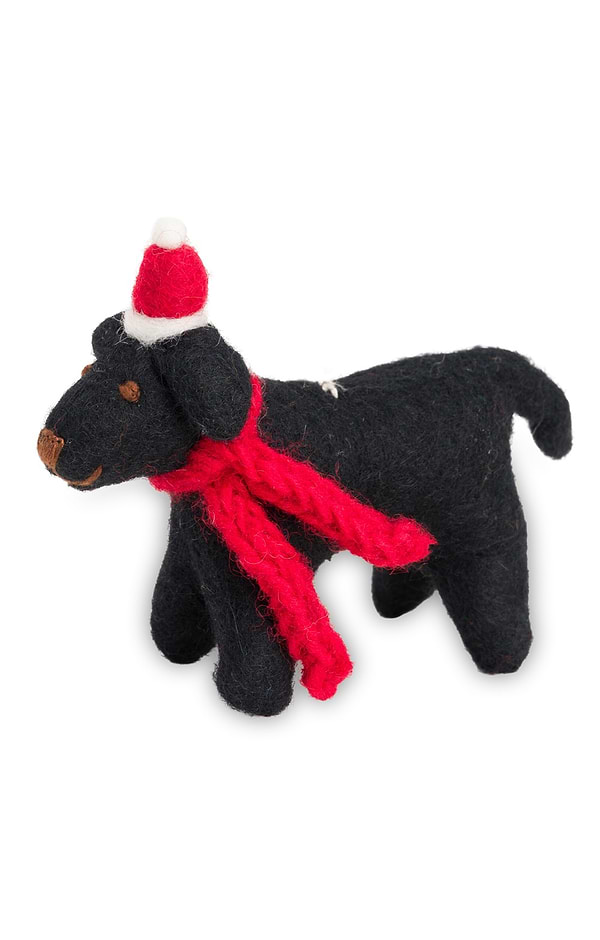 Felt Black Labrador