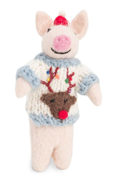 Felt Piglets