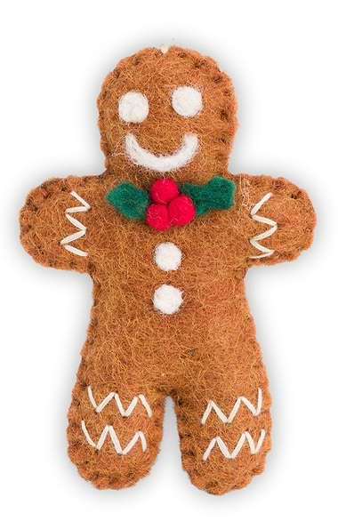 Felt Gingerbread Person