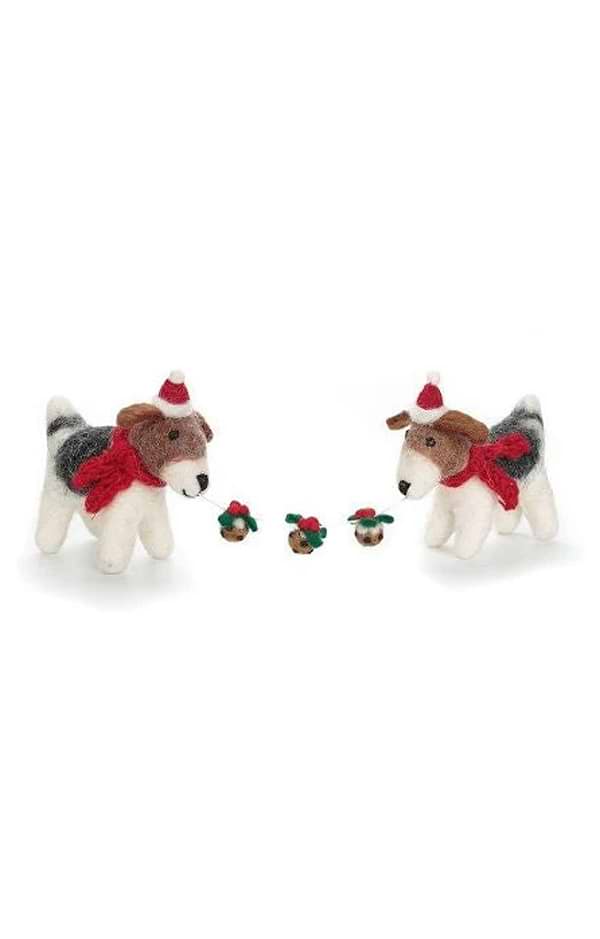 Felt Terrier Pair