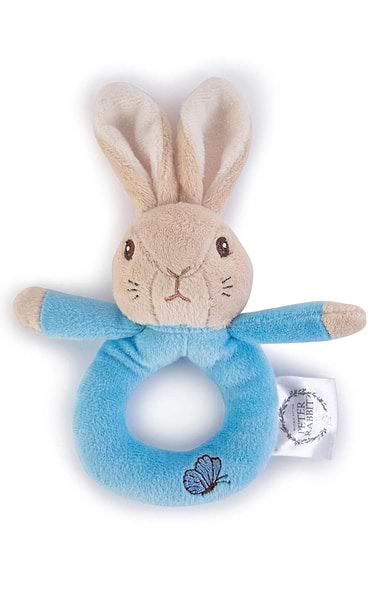 Peter Rabbit Plush Ring Rattle