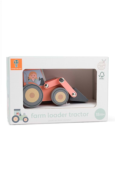 Wooden Tractor Toy
