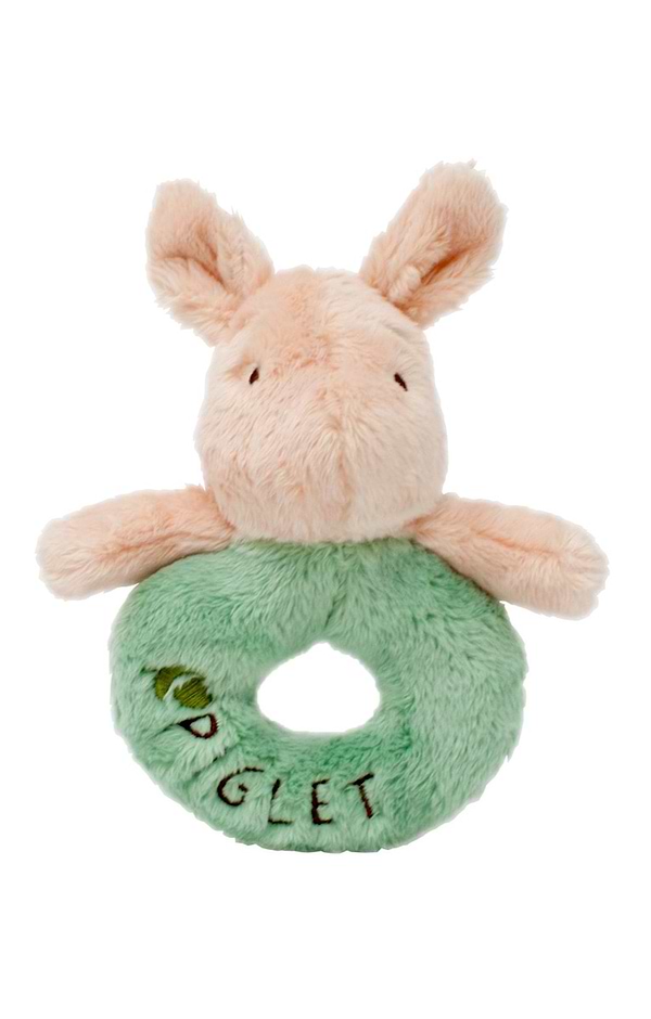 Classic Winnie The Pooh Character Ring Rattle