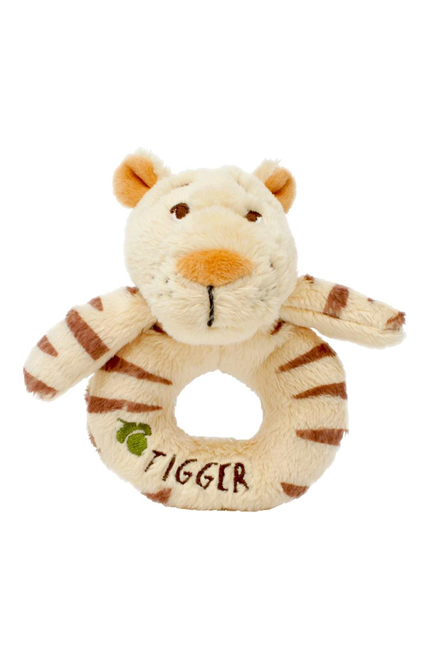 Classic Winnie The Pooh Character Ring Rattle