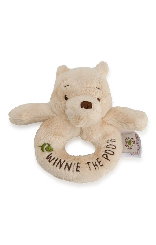 Classic Winnie The Pooh Character Ring Rattle