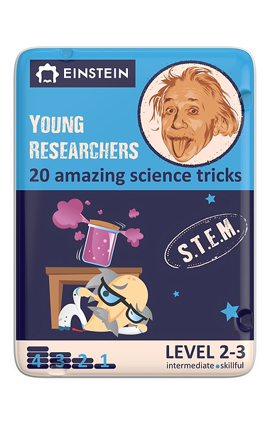 Children's Crazy Scientist Activity Cards