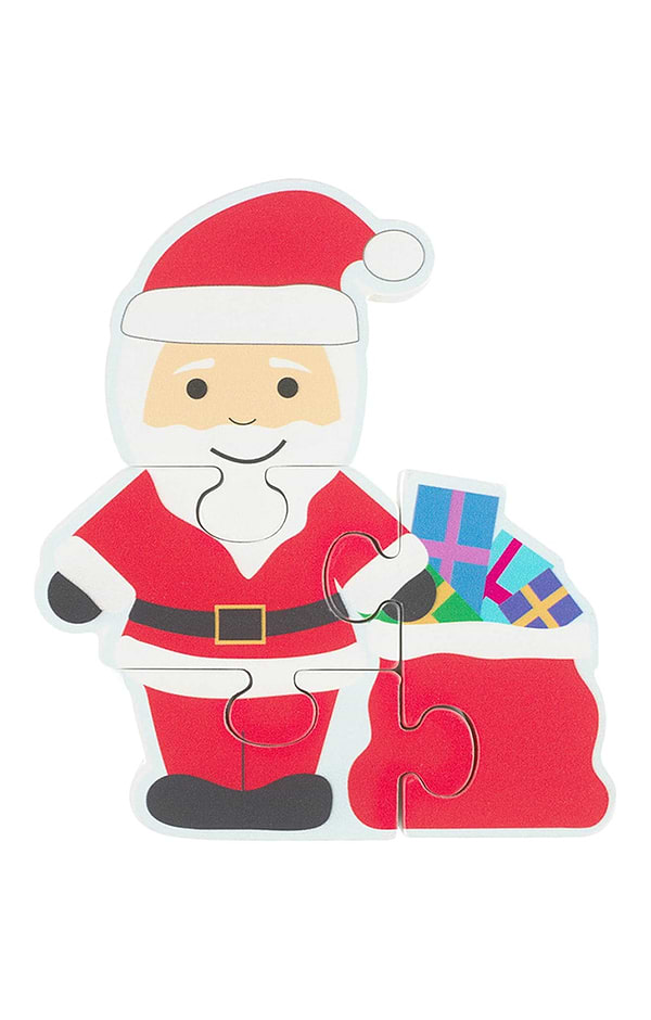 Festive Wooden Puzzle Set