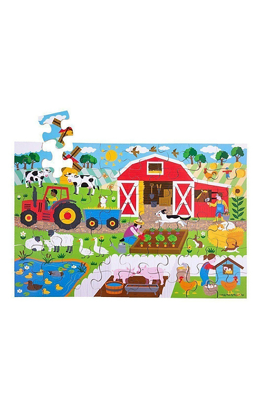 Wooden Floor Puzzle