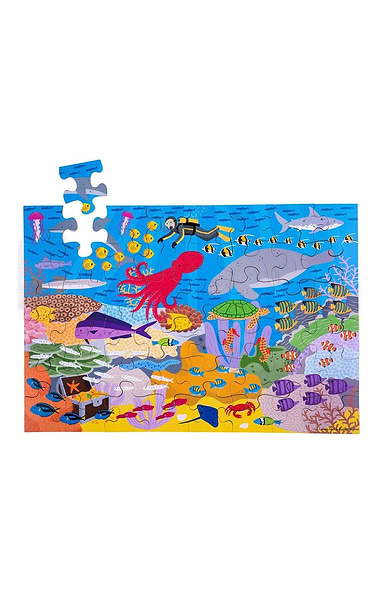 Wooden Floor Puzzle