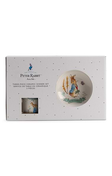 Beatrix Potter 3-Piece Dinner Set