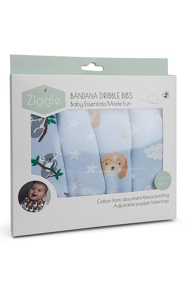 Set of Four Bandana Dribble Bibs