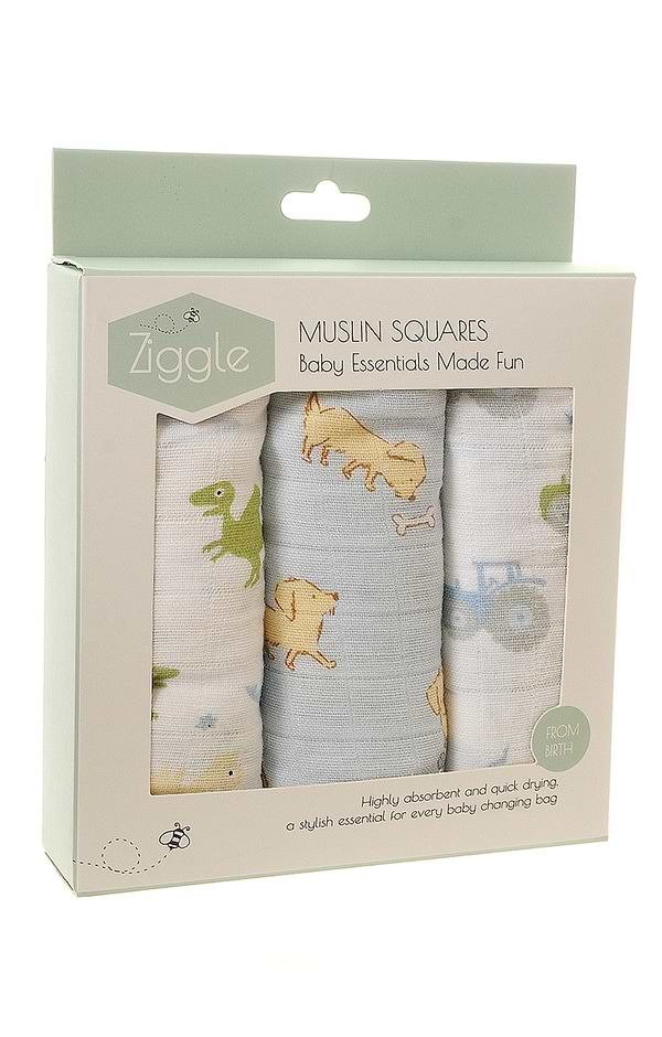 Set of Three Muslins