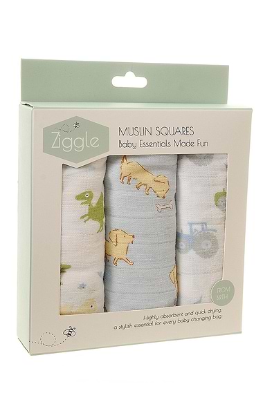 Set of Three Muslins