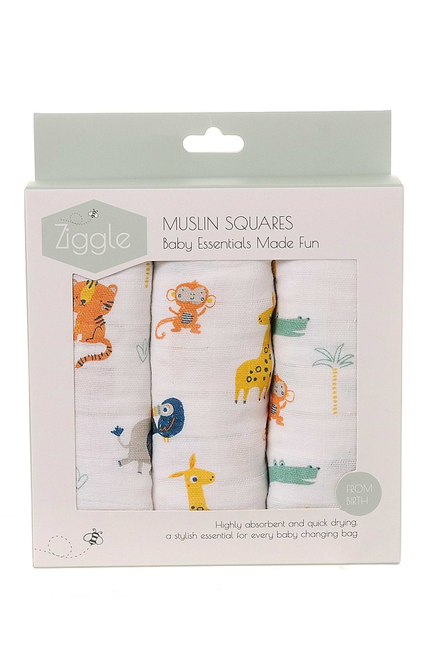 Set of Three Muslins